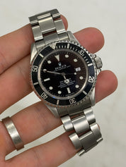 Rolex Sea-Dweller Black Dial Stainless Steel 40mm Automatic Mens Watch 16600
