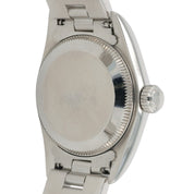 Rolex Oyster Perpetual Stainless Steel Silver Dial 24mm Automatic Womens 67180