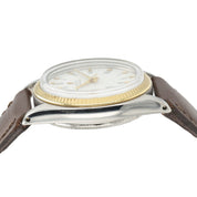 Rolex Oyster Perpetual Silver Dial Gold & Steel 31mm Automatic Womens Watch 6751