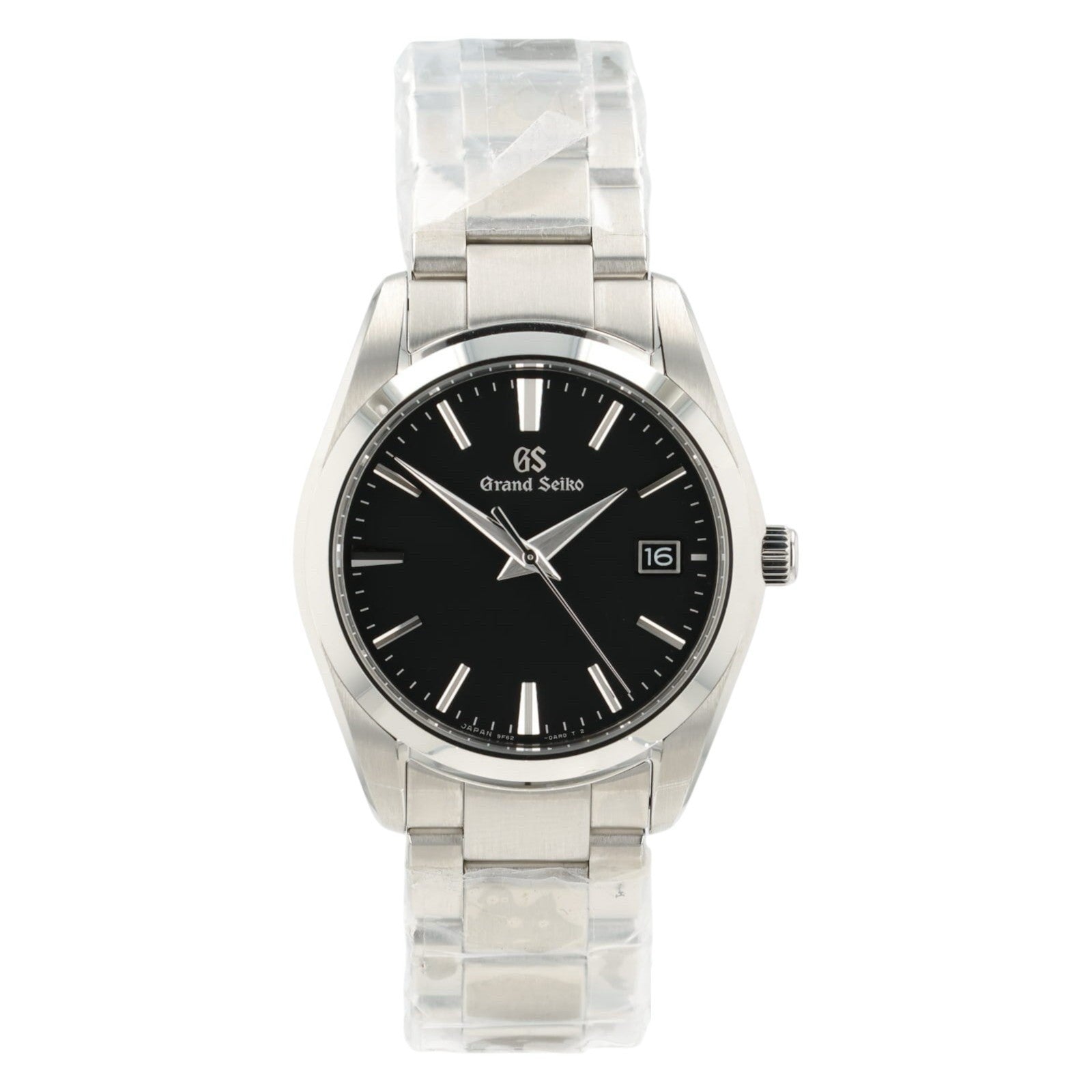 NEW 2025 Grand Seiko Heritage Black Dial Steel 37mm Quartz Men’s Watch SBGX261