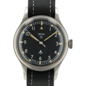 Smiths W10 Black Dial Stainless Steel 35mm Manual Wind Men’s Watch W10