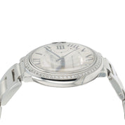 Cartier Ballon Bleu Diamonds Stainless Steel 36mm Auto Unisex Watch W4BB0017