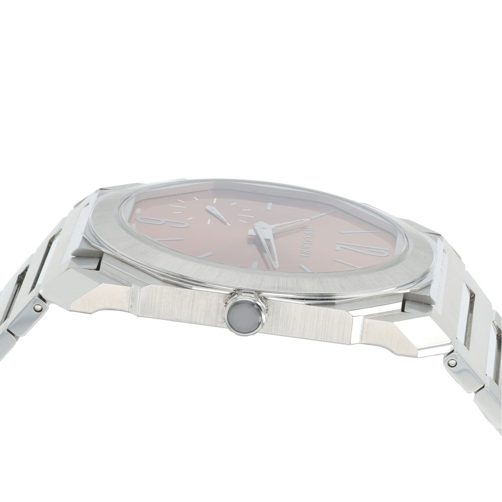 Bvlgari Octo Finissemo Salmon Dial Stainless Steel 40mm Automatic Mens 103856