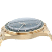 Omega Speedmaster 18k Yellow Gold Green Dial 42mm Manual 310.60.42.50.10.001