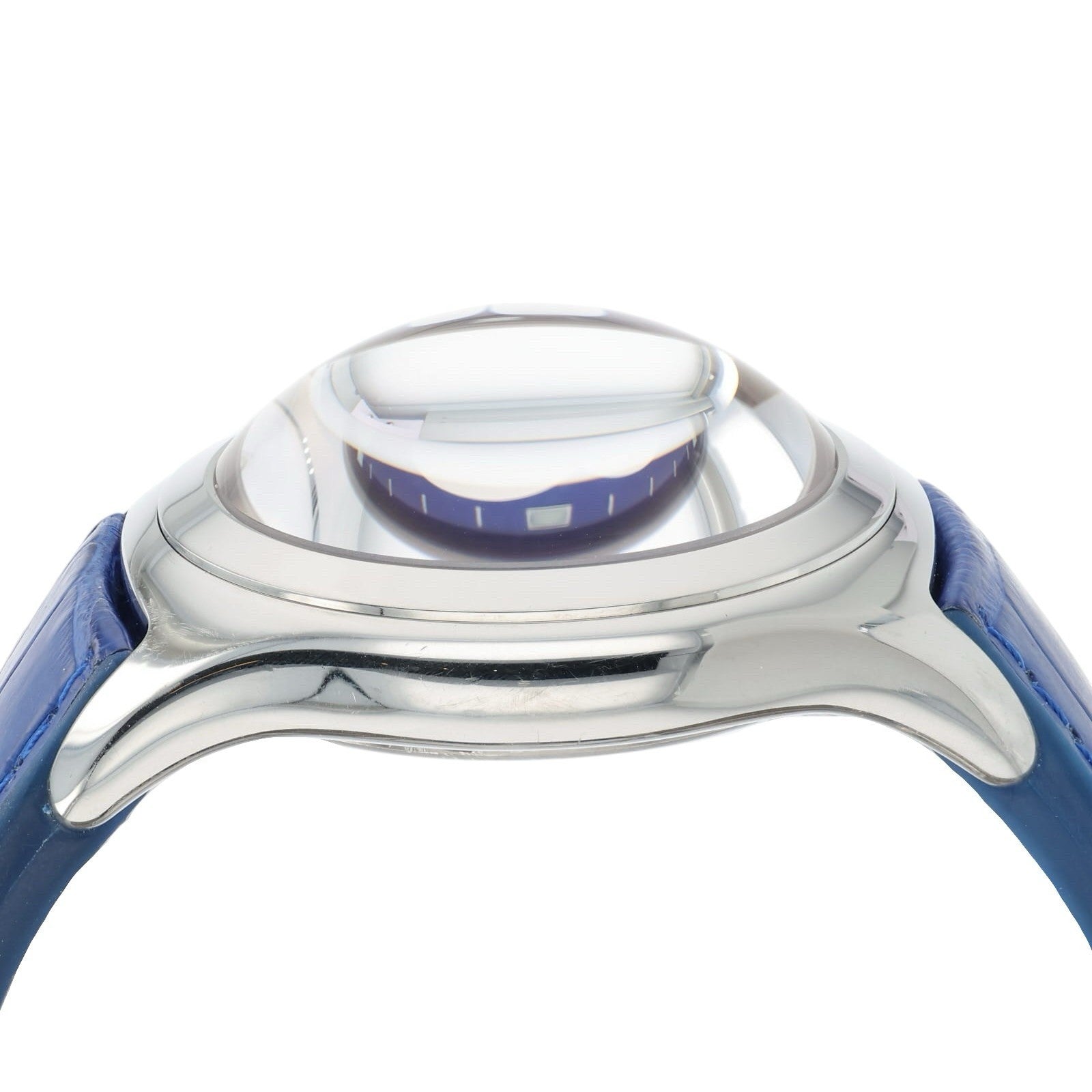 Corum Bubble Blue Dial Stainless Steel 45mm Quartz Men’s Watch 163.150.20