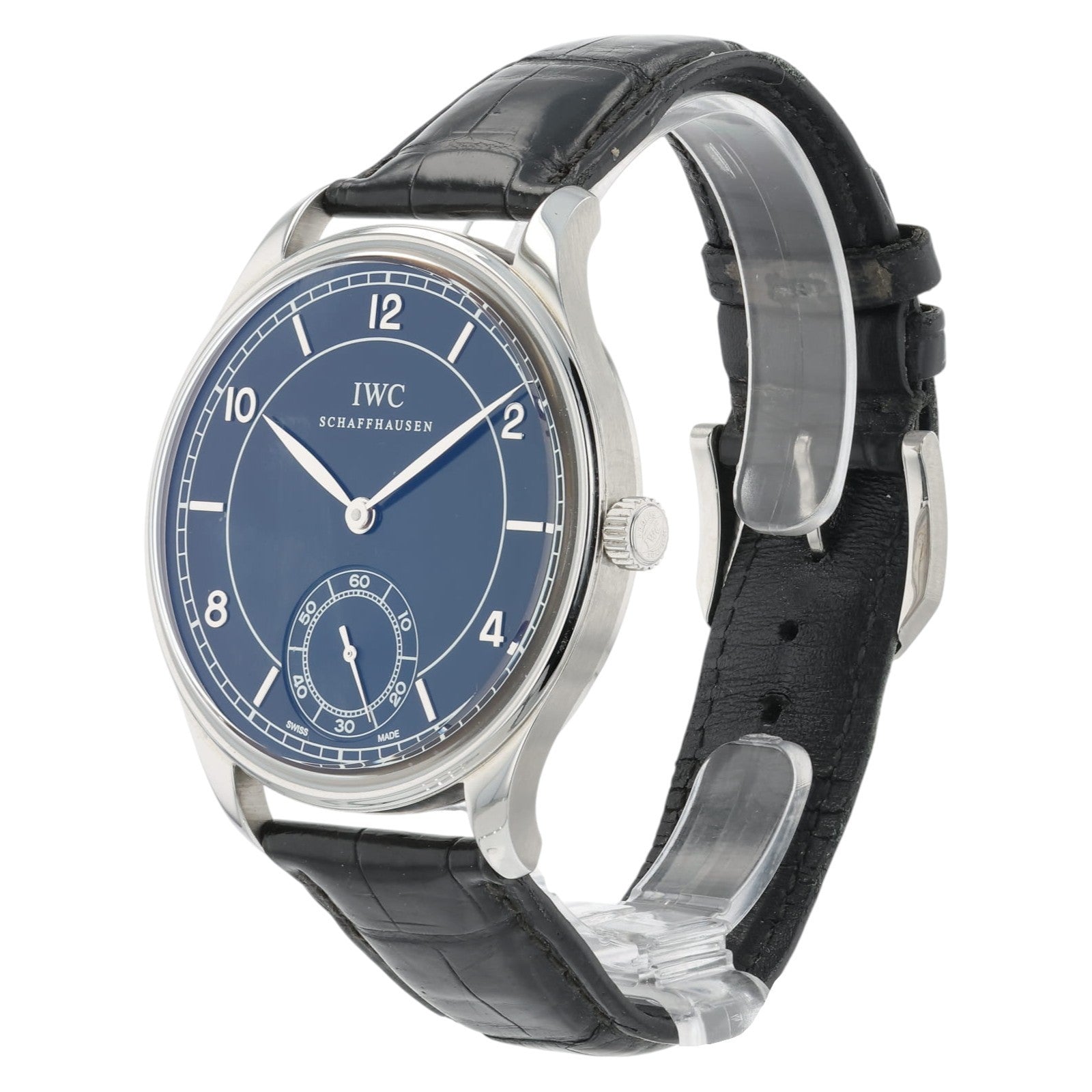 IWC Vintage Collection Portuguese Black Dial Steel 44mm Manual Wind IW544501