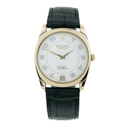 Rolex Cellini Danaos 18k Yellow Gold White Dial 34mm Manual Wind Men’s 4233