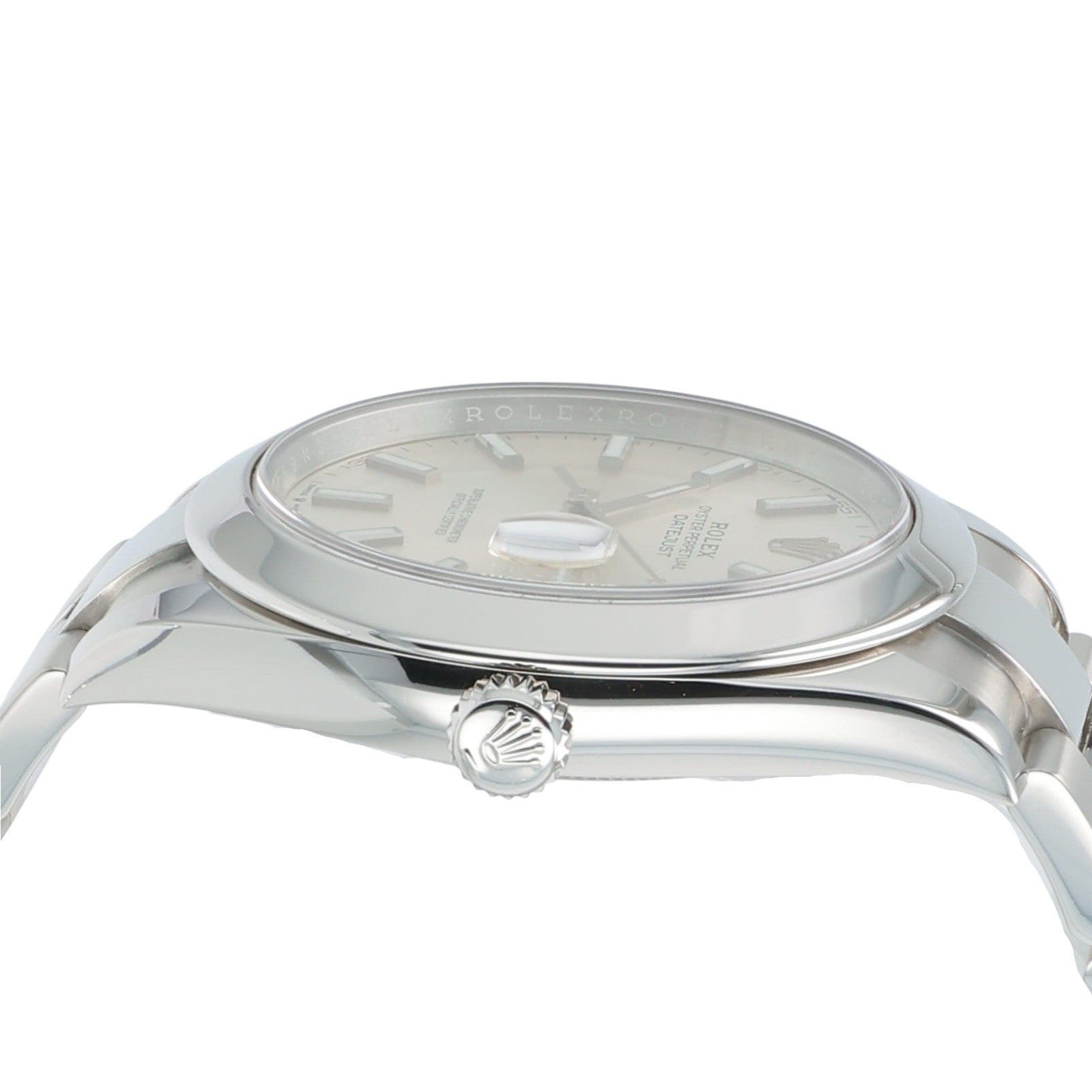 Rolex Datejust Stainless Steel Silver Dial 41mm Automatic Mens Watch 126300