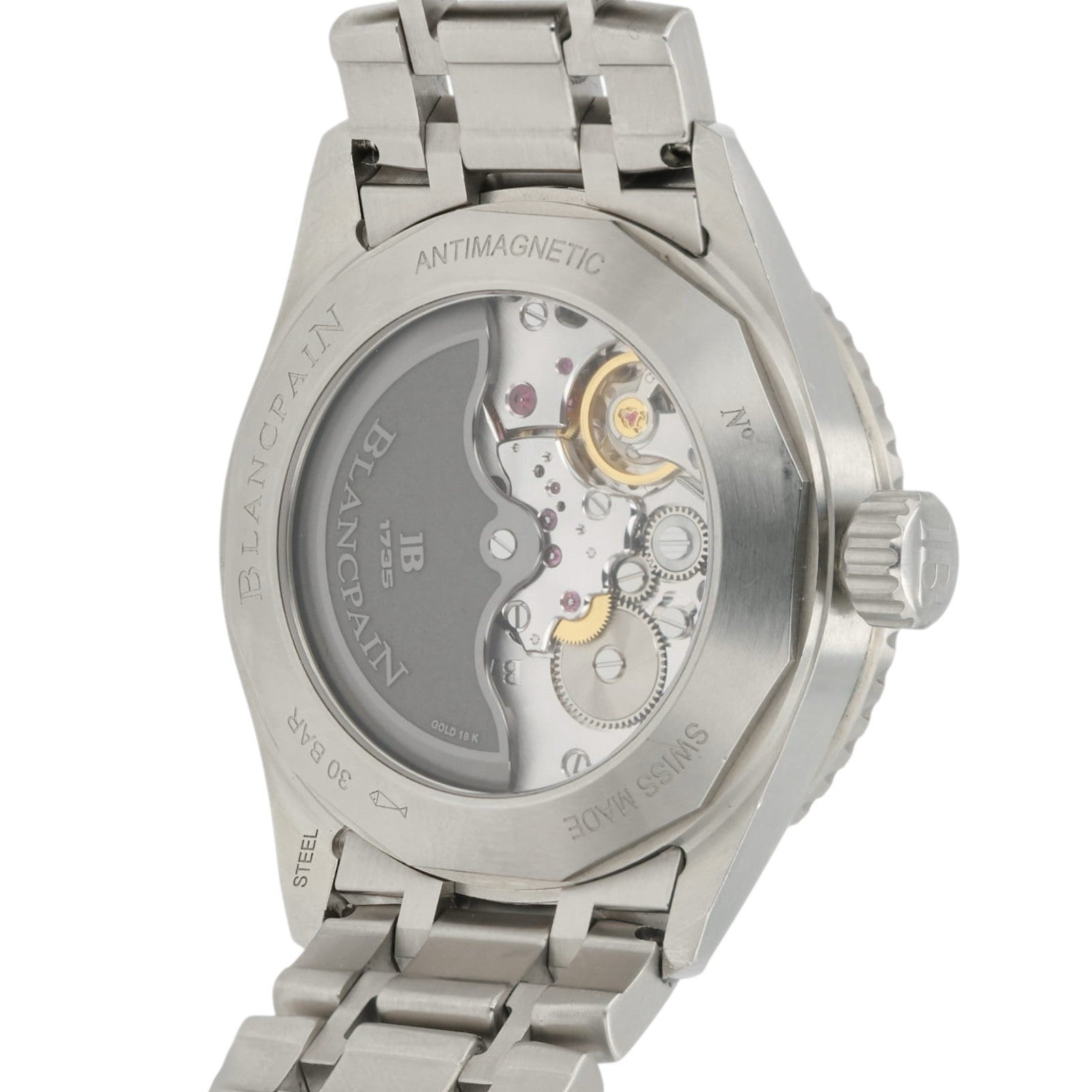 Blancpain Fifty Fathoms Gray Dial Steel 43mm Automatic Men’s Watch 5000-1110-70B