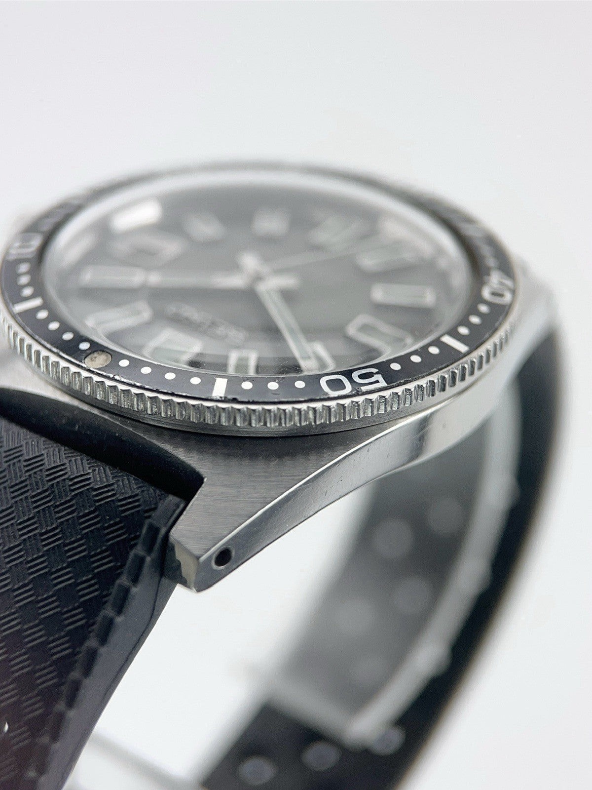 Seiko Stainless Steel Grey Dial 38mm Automatic Movement Mens Watch 6217-8001