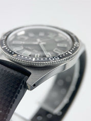 Seiko Stainless Steel Grey Dial 38mm Automatic Movement Mens Watch 6217-8001