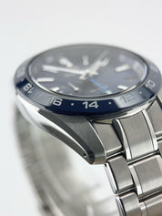 Grand Seiko Sport Stainless Steel Blue Dial 40.5mm Automatic Mens Watch SBGE255G