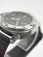 Panerai Luminor Submersible Steel Black Dial 44mm Automatic Mens Watch PAM00024