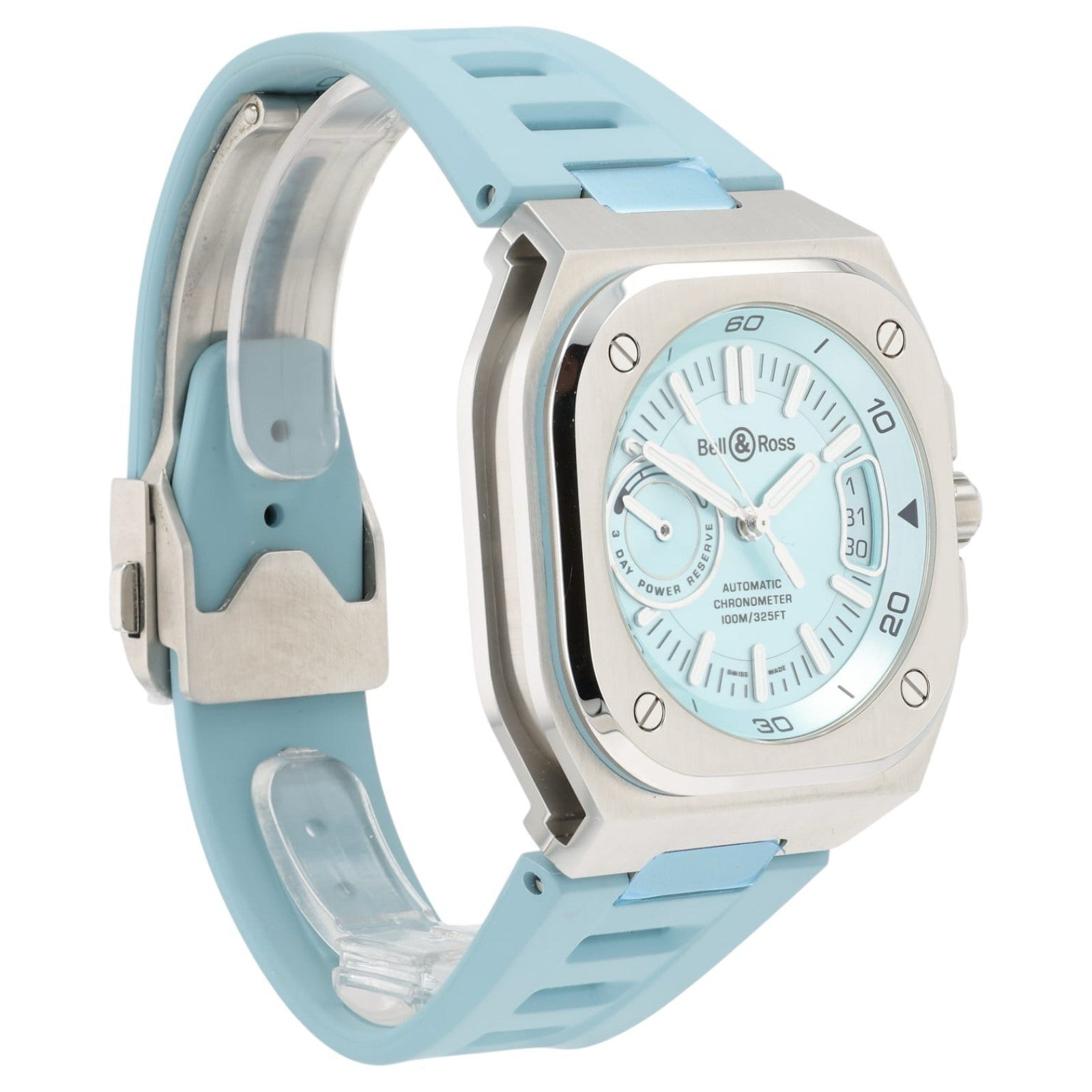 Bell & Ross BRX5 Ice Blue Dial Stainless Steel 41mm Automatic Men’s Watch BRX5