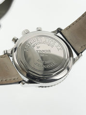 Breguet Type Stainless Steel Black Dial 3800