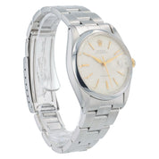 Rolex Oysterdate Precision Steel Silver Dial 34mm Manual Wind Men’s Watch 6694