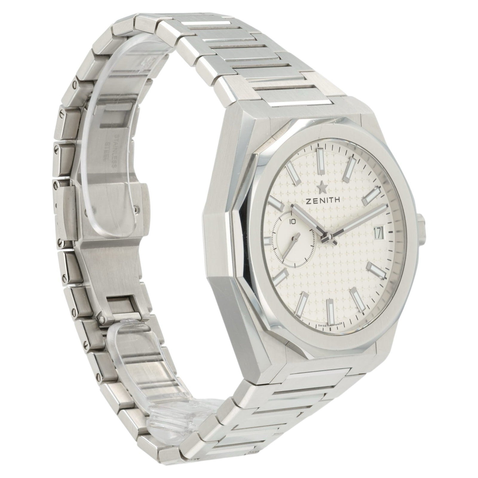 Zenith Defy Skyline Silver Dial Steel 41mm Automatic Men’s Watch 03.9300.3620