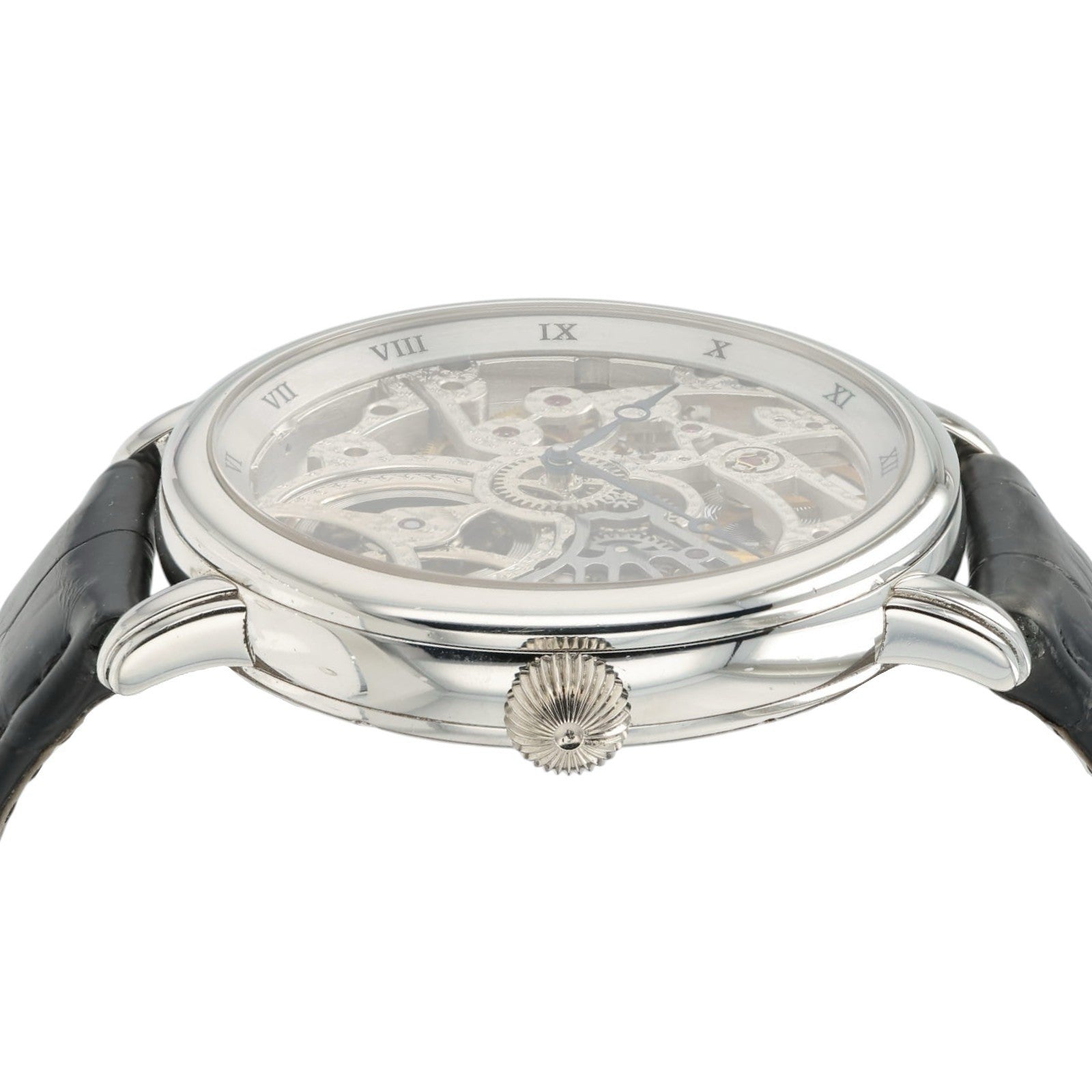 Ulysse Nardin Maxi Skeleton Dial Platinum 44.5mm Manual Wind Men’s Watch 309-30