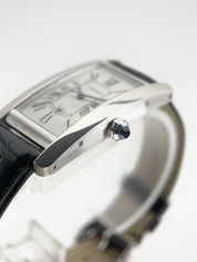 Cartier Americaine Midsize 18k White Gold Automatic Unisex Watch W2603656