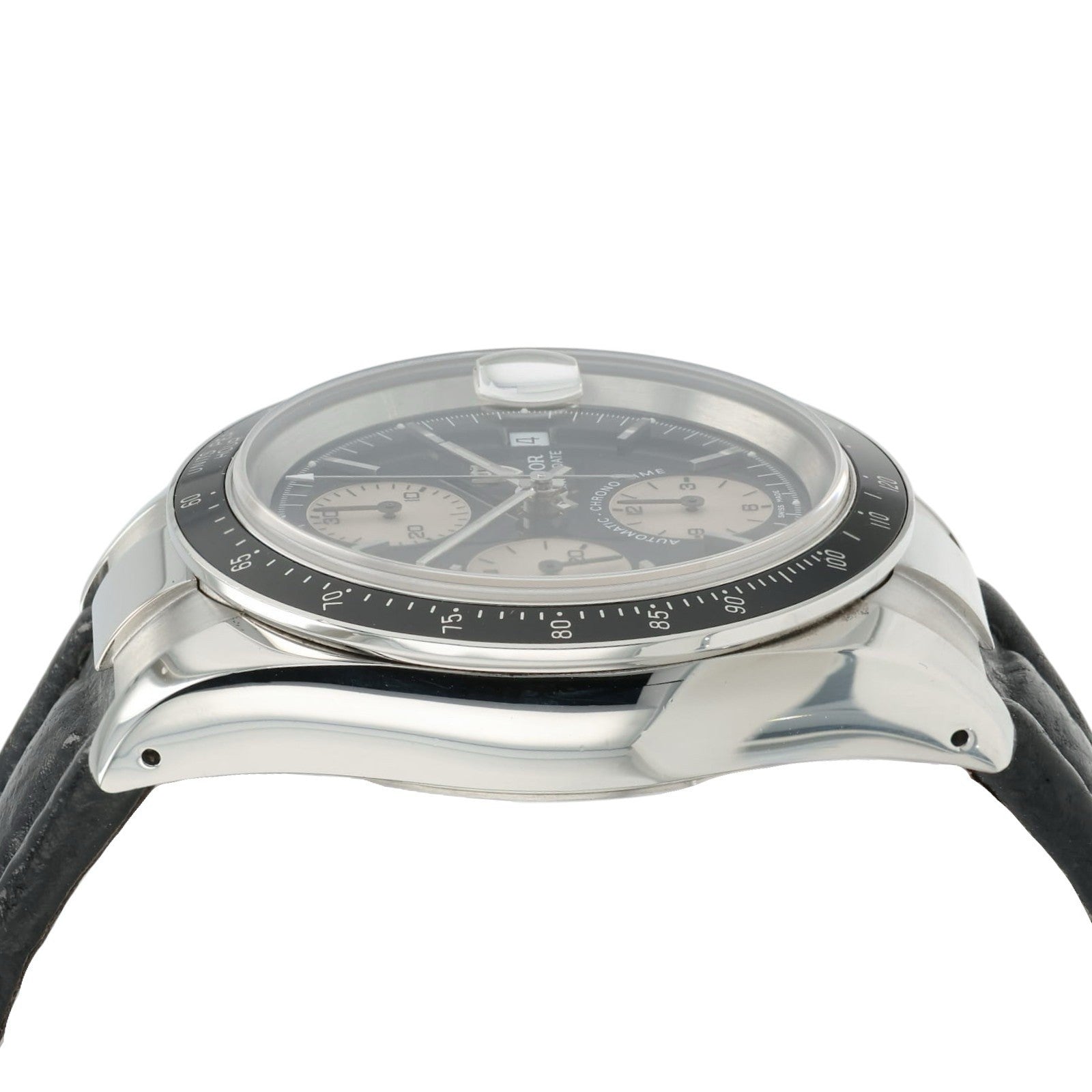 Tudor Chronograph Date Black Dial Stainless Steel 40mm Auto Men's Watch 79260P