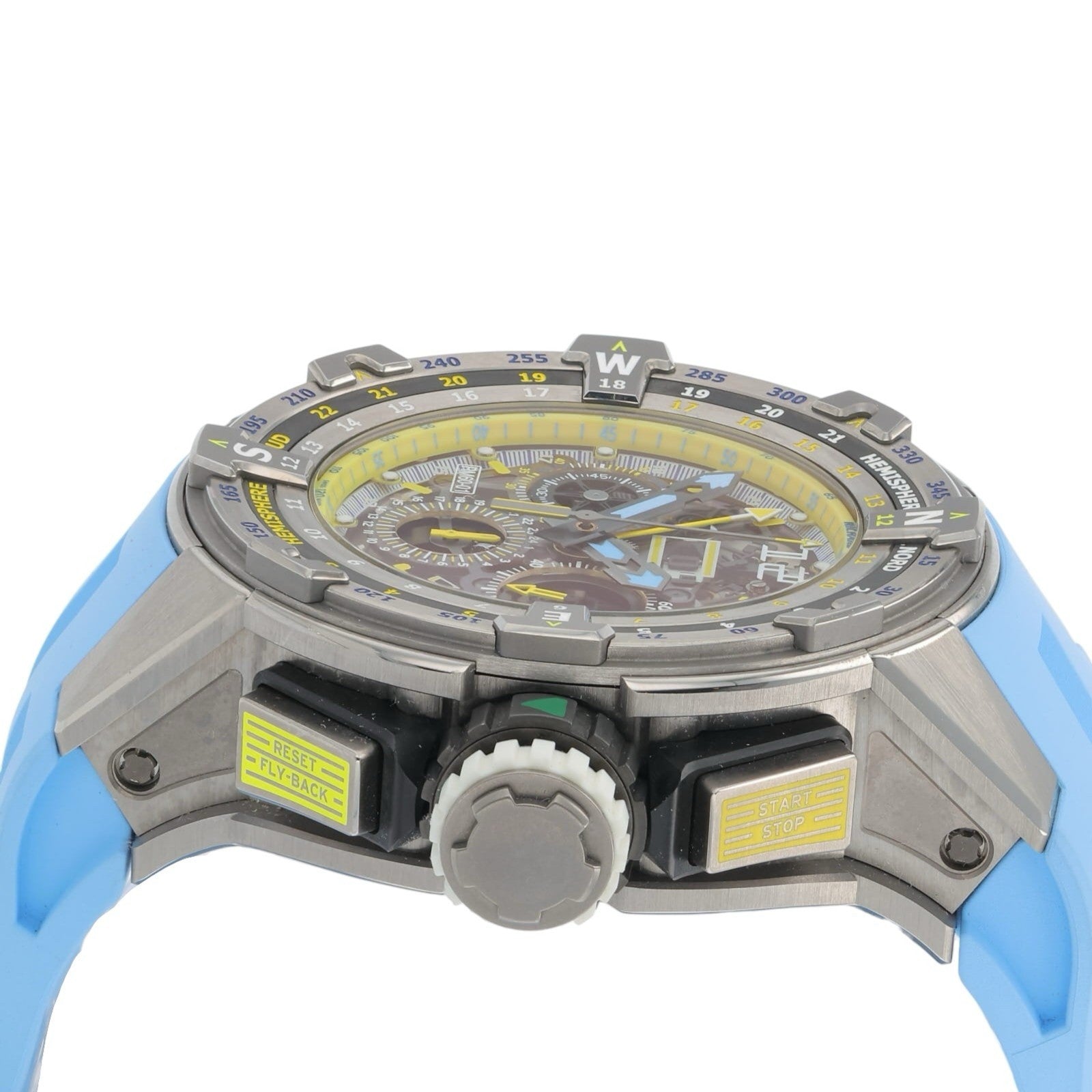 Richard Mille Regatta Flyback 50mm Chronograph Titanium Skeleton Dial RM60-01