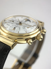 IWC Da Vinci 18k Yellow Gold White Dial 39mm Automatic Men's Watch IW375027
