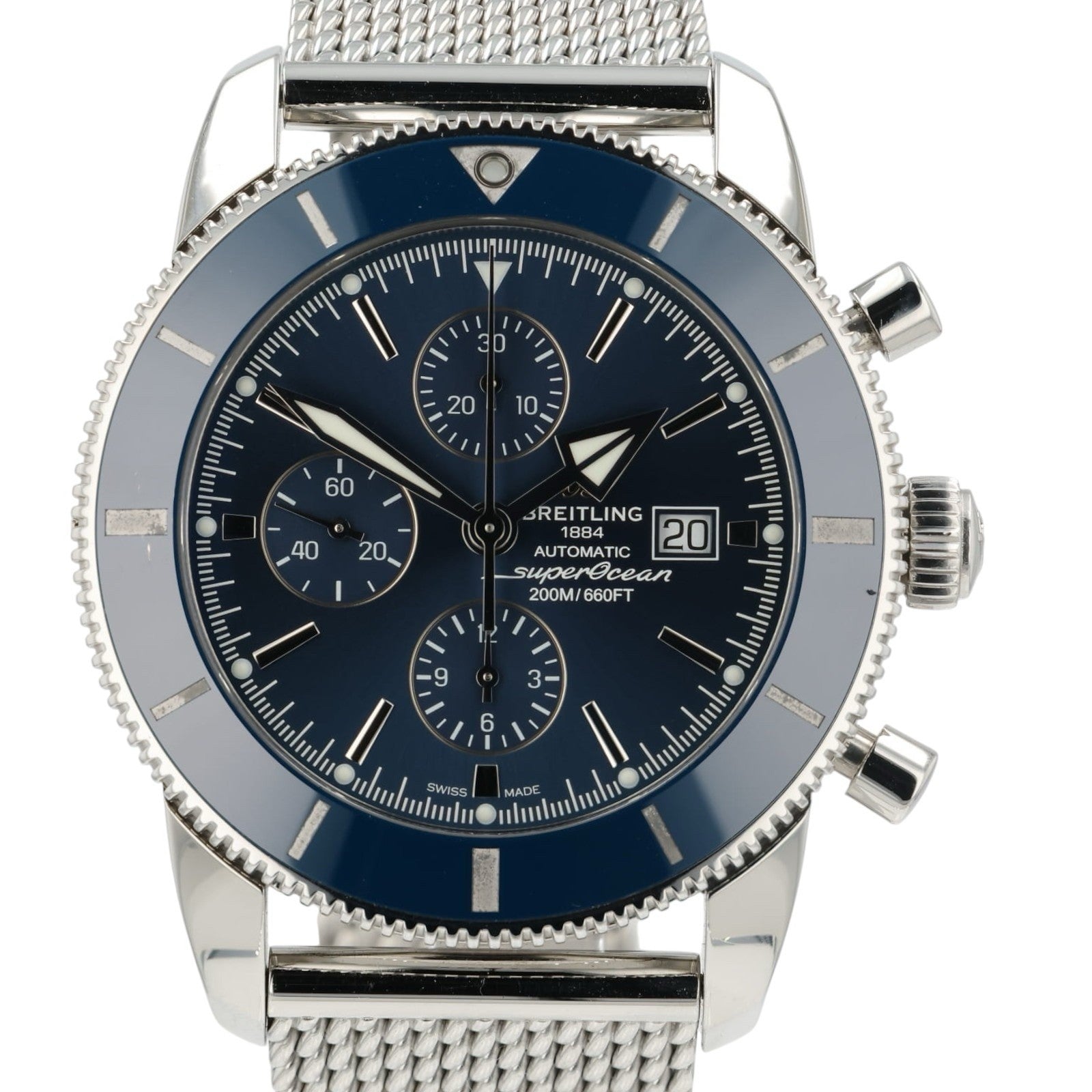 Breitling SuperOcean Heritage Blue Dial Steel 46mm Automatic Men’s Watch A13312