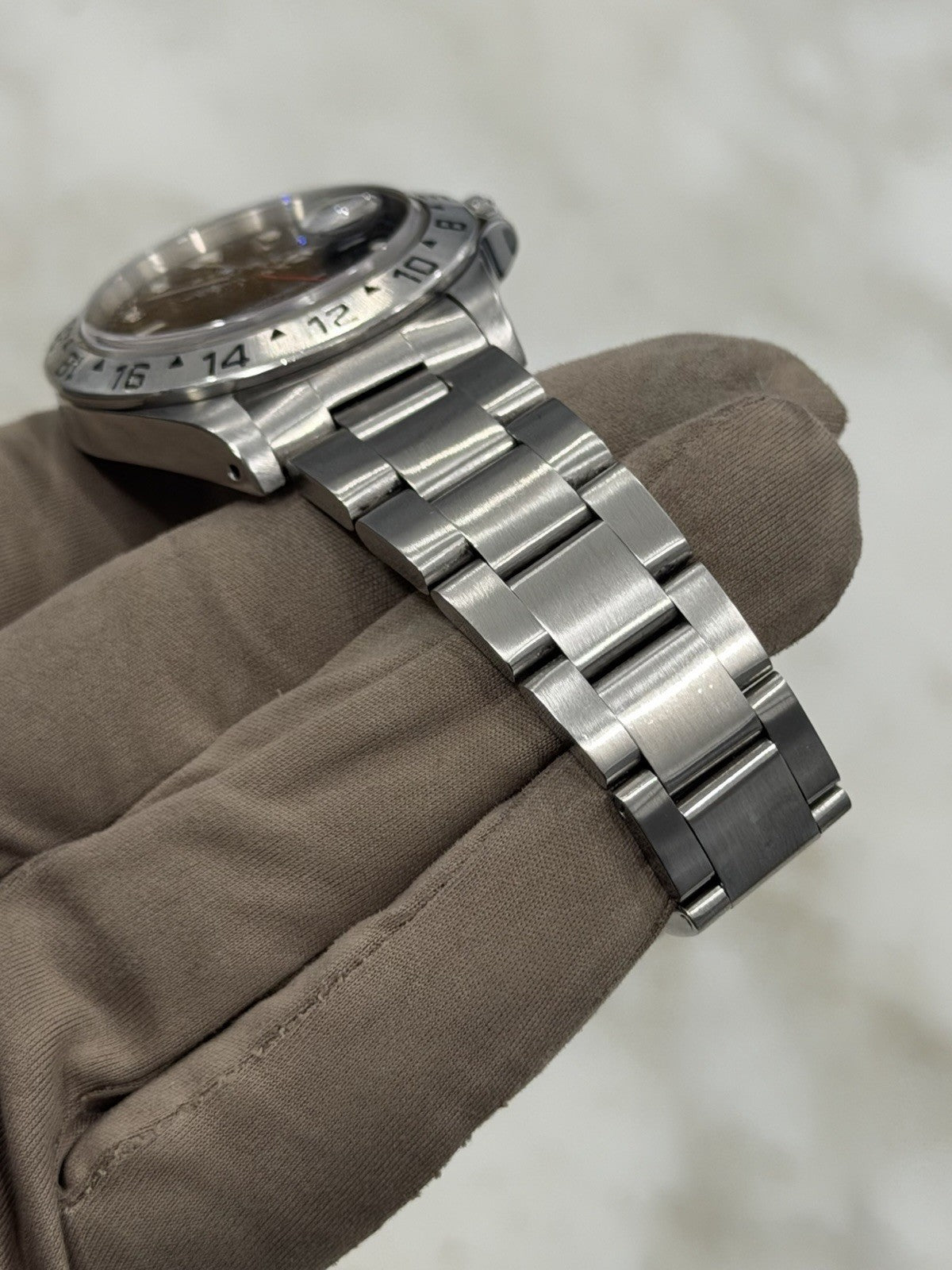 Rolex Explorer II Stainless Black Dial 40mm Automatic Men's Watch 16570