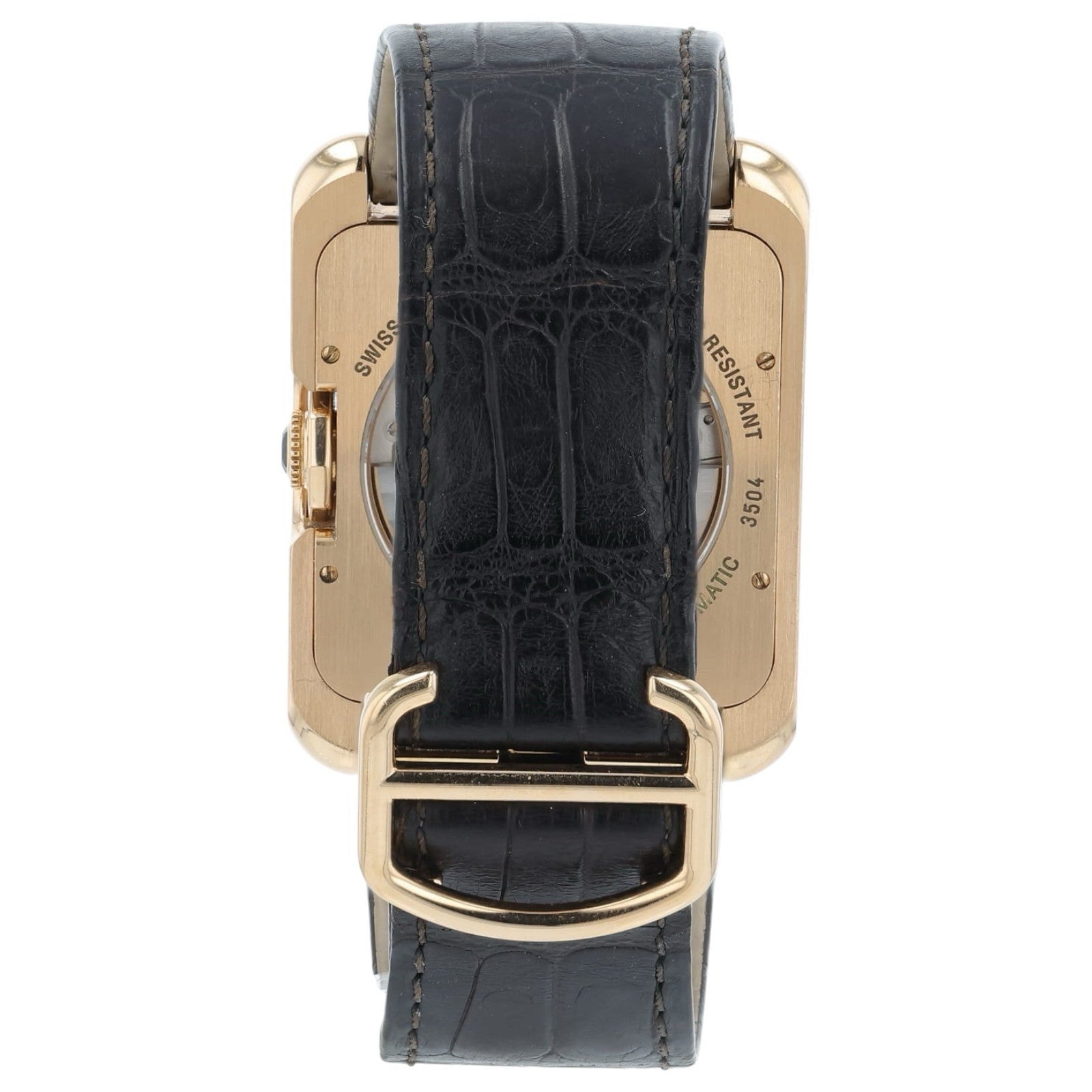 Cartier Tank Anglaise 18k Rose Gold Silver Dial 39mm Automatic Men’s W5310004