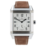 Jaeger-LeCoultre Reverso Squadra Steel Silver Dial 50x34mm Auto Mens Q7008420