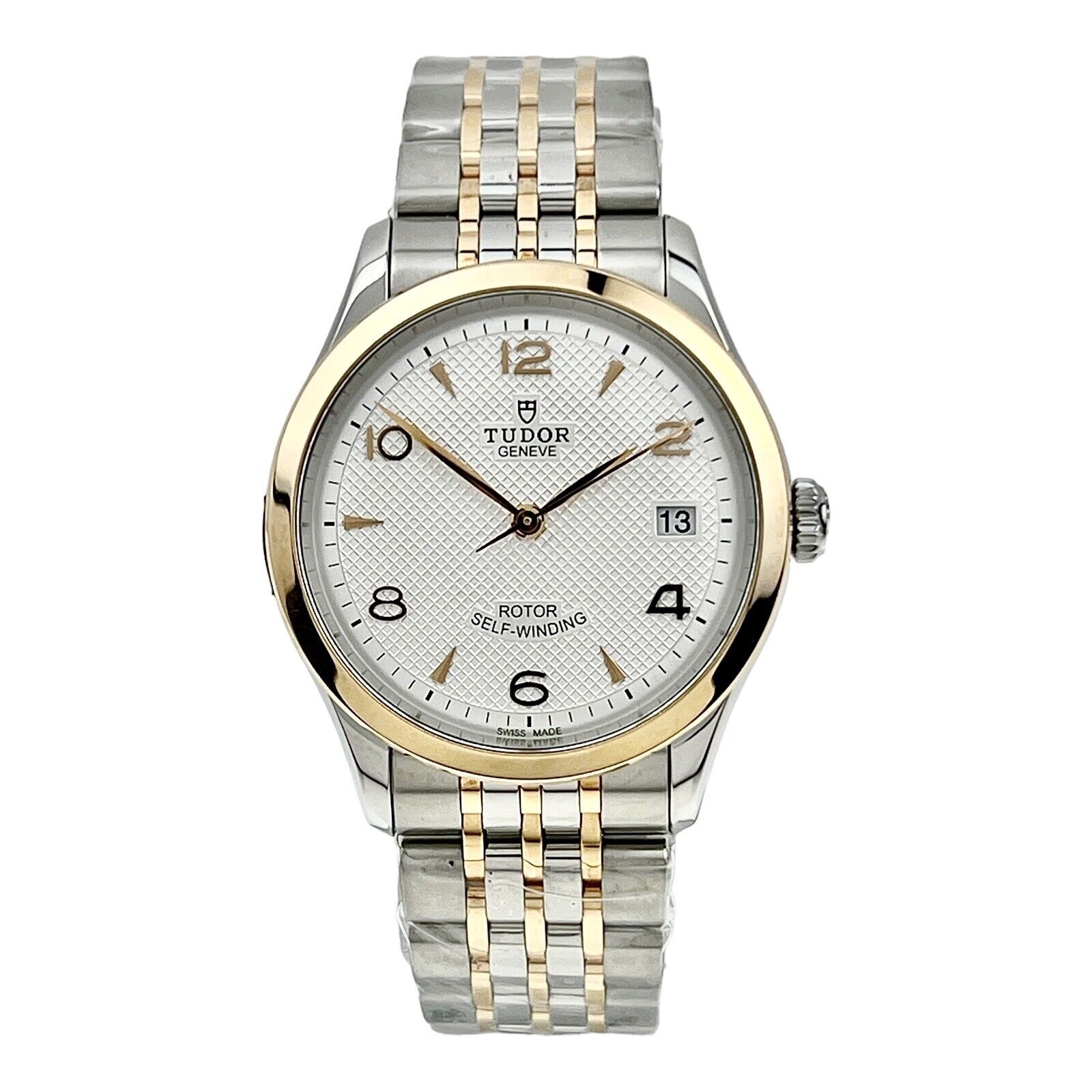 NEW TUDOR 1926 White Unisex Two-Tone Watch - 91451 W/ B&P 2021