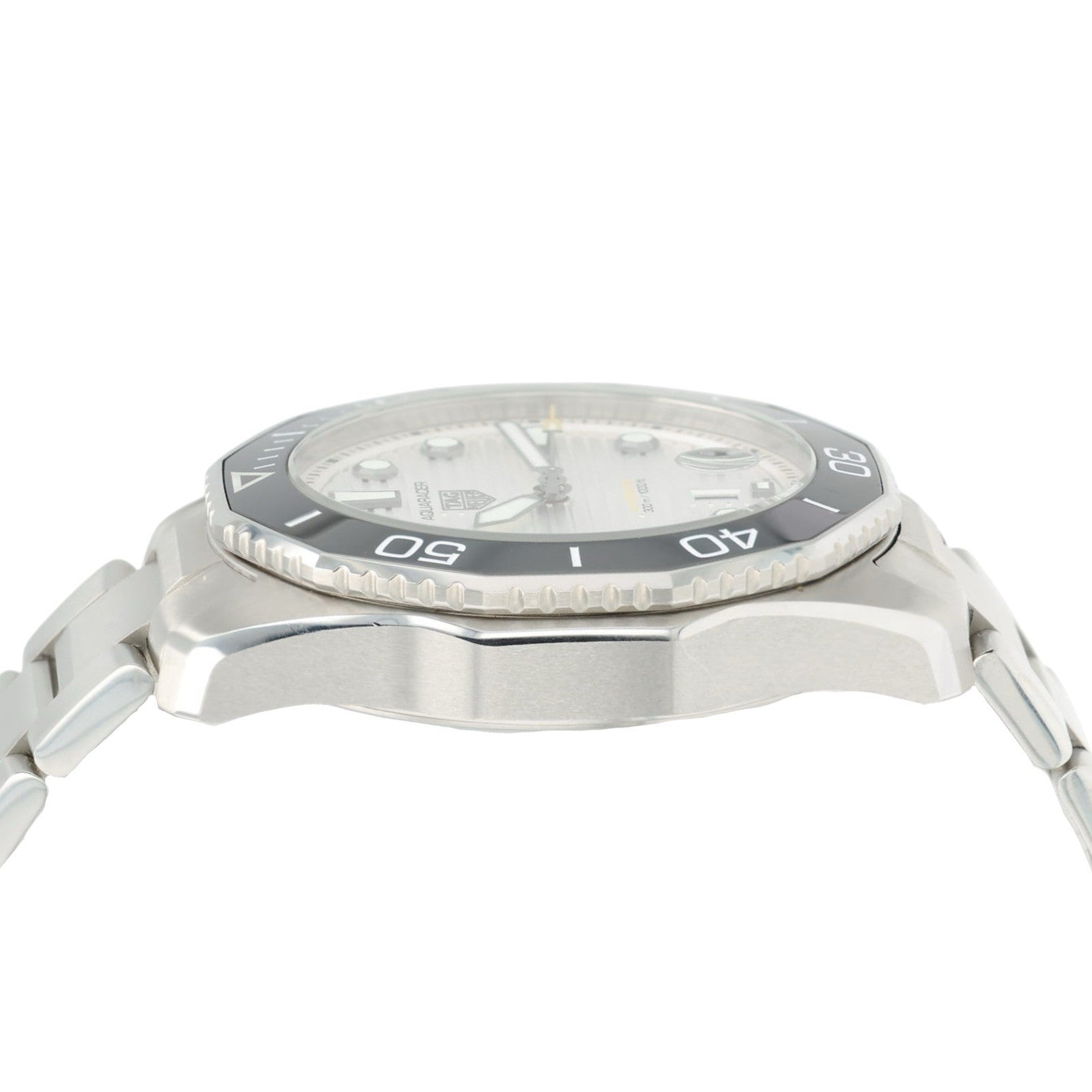 Tag Heuer Aquaracer Gray Dial Stainless Steel 43mm Automatic Mens Watch WBP201C