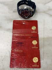 Omega Seamaster Wave 300m Blue Ceramic Men's Watch 210.32.32.42.20.03.001