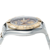 Breitling Chronomat Gold And Stainless Steel Black Dial 44mm Automatic Watch