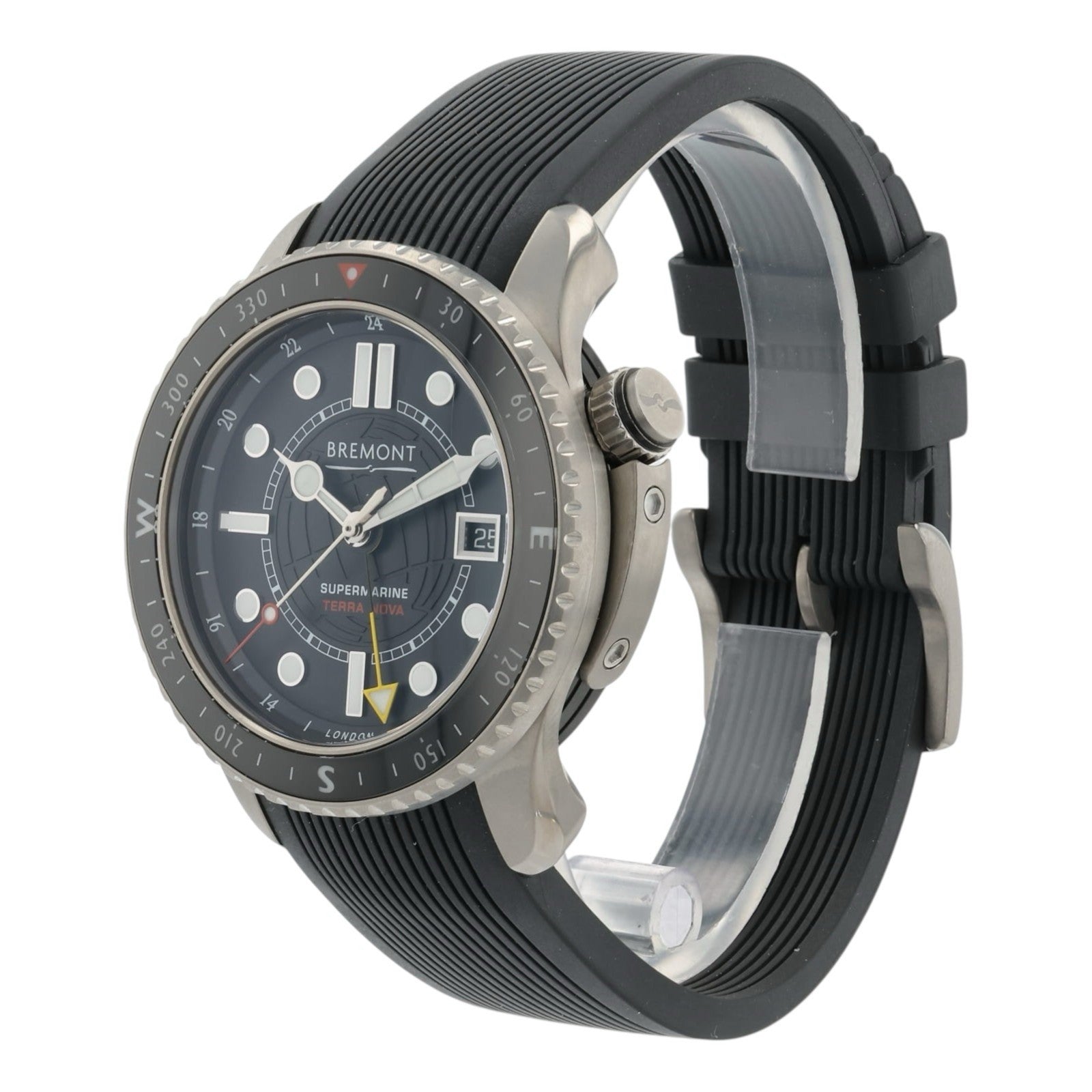 Bremont Supermarine Terra Nova Black Dial Titanium 43mm Automatic Men’s Watch