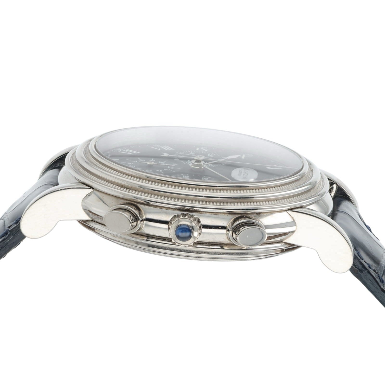 Parmigiani Fleurier Toric 18k White Gold Black Dial 40mm Automatic Mens Watch