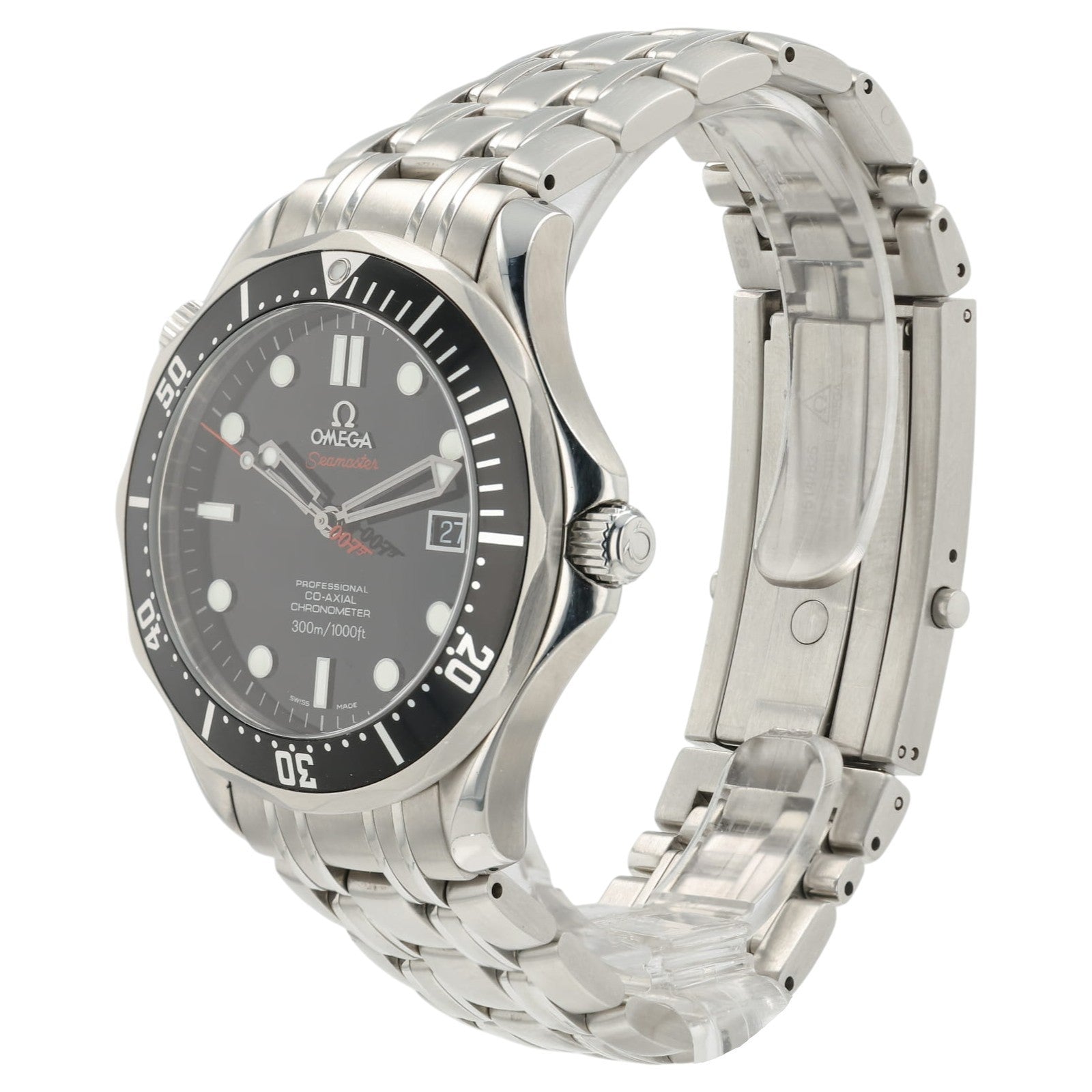 Omega Seamaster Black Dial Stainless Steel 41mm Automatic 212.30.41.20.01.001