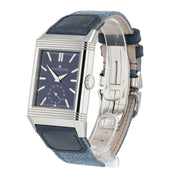 2025 Jaeger LeCoultre Reverso Steel Silver & Blue Dial 28mm Manual Wind Q3988481