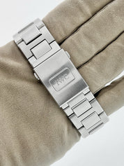 IWC Ingenieur Dual Time Steel Silver Dial 43mm Automatic Mens Watch IW324404