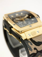 Hublot Spirit of Big Bang 18k Yellow Gold Skeleton Dial 42mm 642.VX.0130.RX