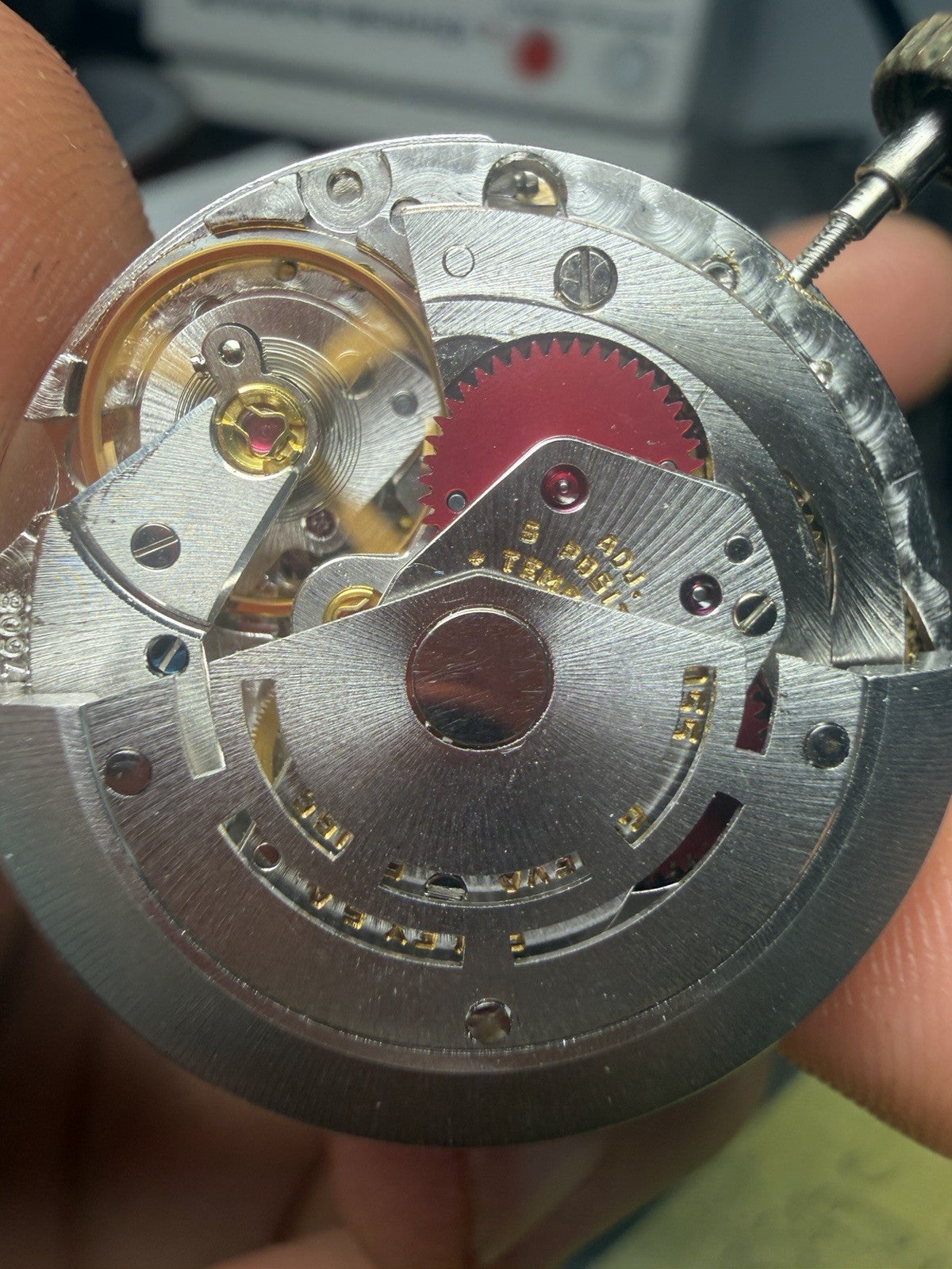 Rolex President Single Quick Set 3055  Movement  - WORKING