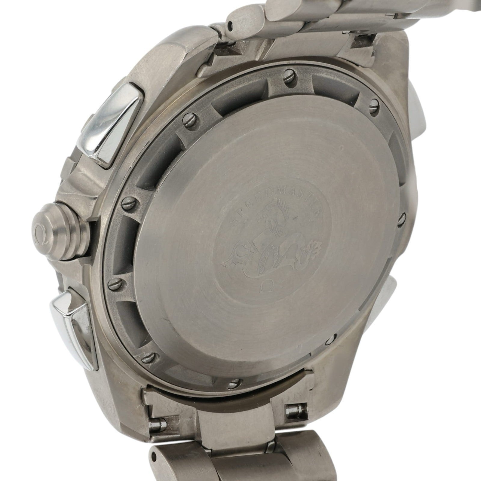 Omega Speedmaster Grey Dial Titanium 42mm Quartz Movement Mens Watch X-33