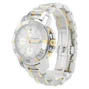 Baume & Mercier Capeland S White Dial Gold & Steel 40mm Automatic Mens 65422