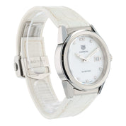 Tag Heuer Carrera Lady Steel MOP Dial 36mm Quartz Movement Womens Watch WBG1312