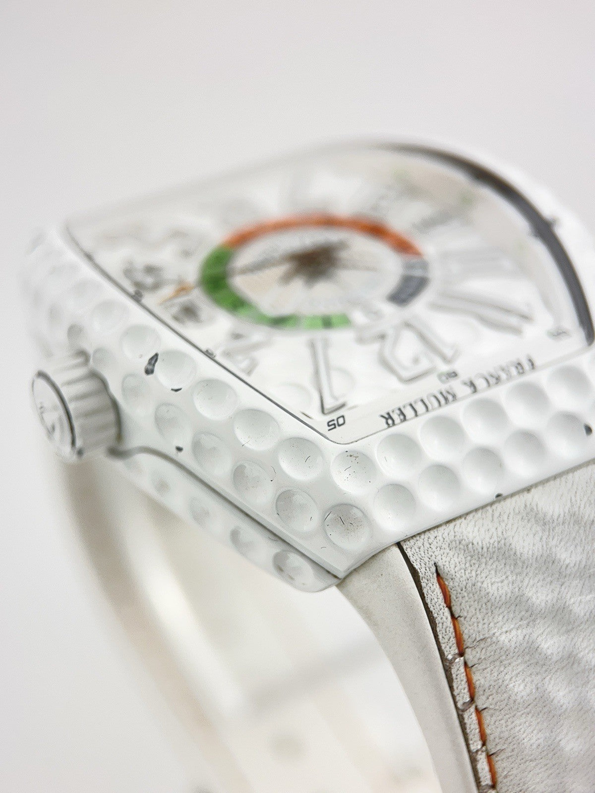 Franck Muller Vanguard Backswing White Dial 44mm Automatic Watch V45 SC DT GOLF