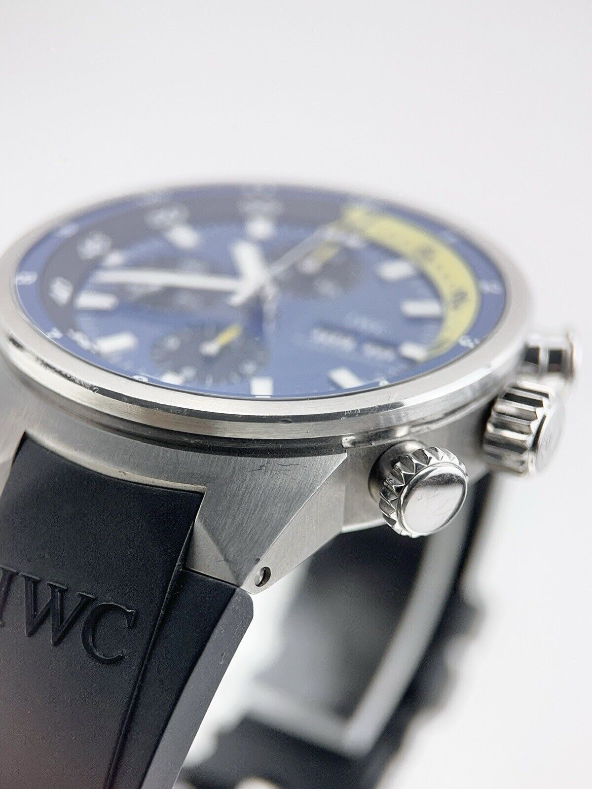 IWC Aquatimer Chronograph Steel Blue 44mm Automatic Men’s Watch IW378203