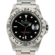 Rolex Explorer II Black Dial Stainless Steel 40mm Automatic Mens Watch 16570