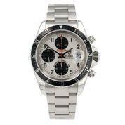 Tudor Prince Date Tiger Stainless Steel White Dial 40mm Automatic Mens 79270P