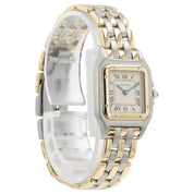 Cartier Panthere Two-Tone Silver Dial Stainless Steel & Gold 22mm Watch 6692