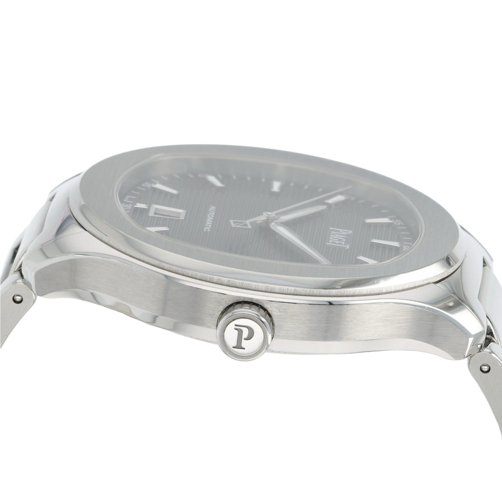 Piaget Polo S Stainless Steel Gray Dial 42mm Automatic Movement Men’s P11268